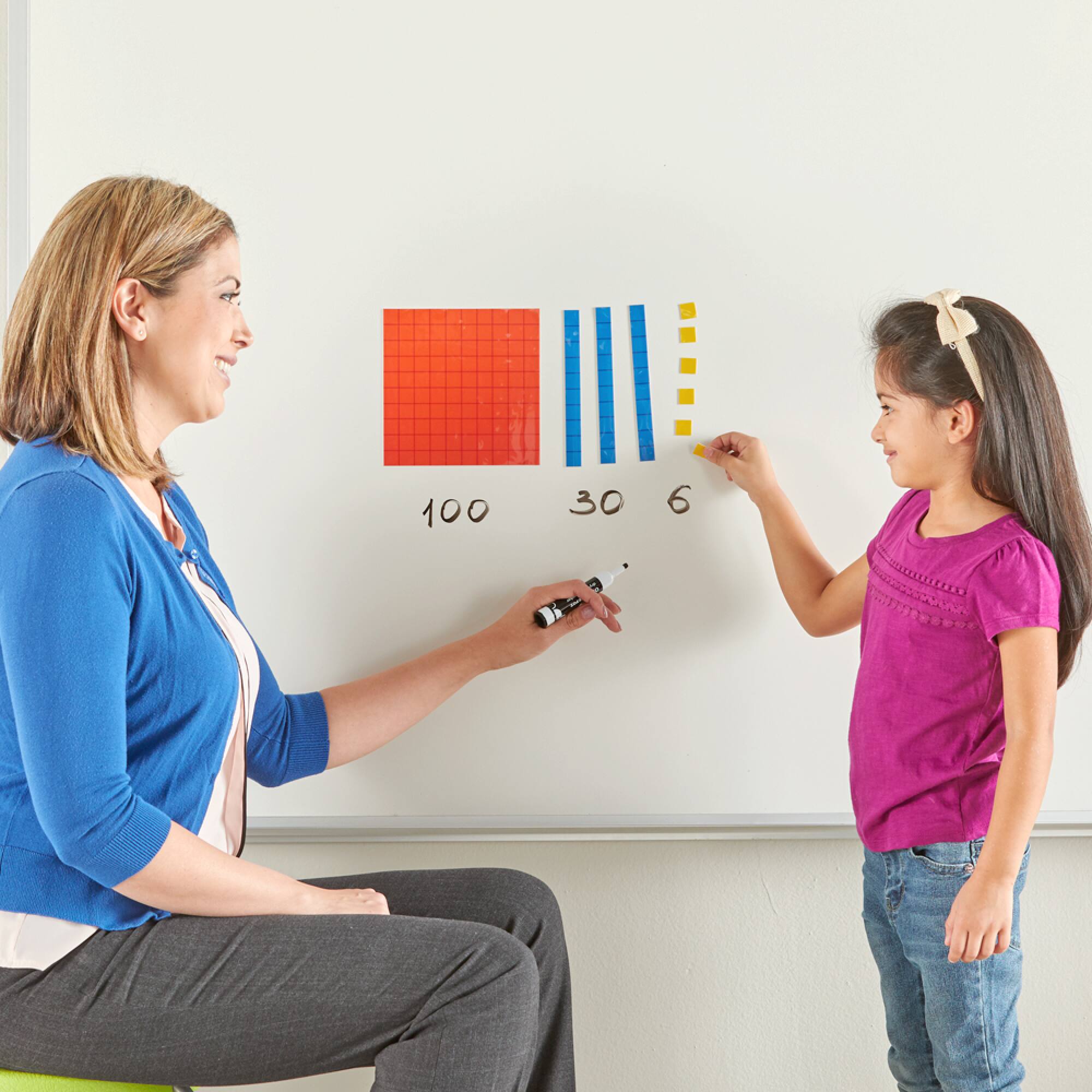 Hand2mind® Math Manipulative Demonstration Clings Bundle